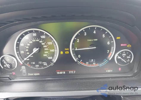 2012 BMW 740Li z USA, uszkodzony, nr VIN WBAKB4C56CC575673